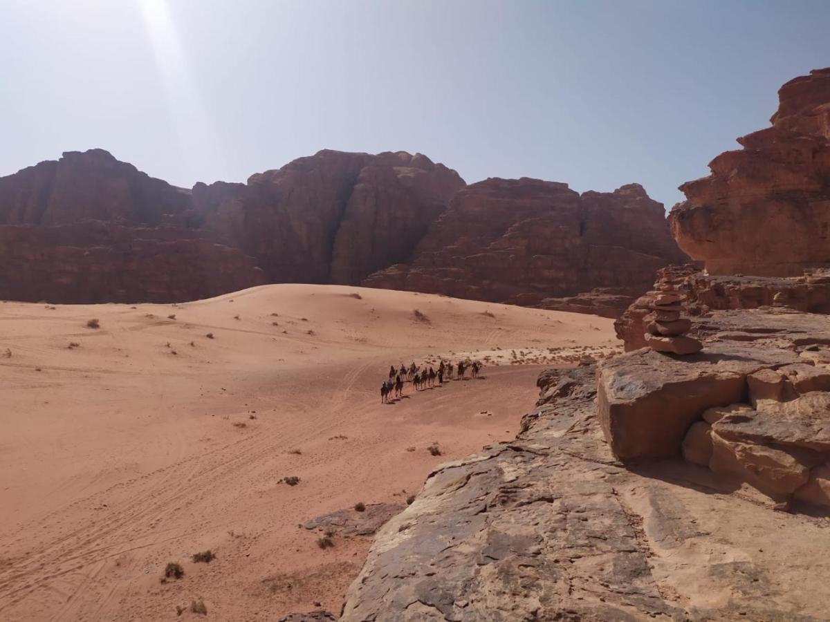Hotel Omar Ghazi Camp Wadi Rum Zewnętrze zdjęcie
